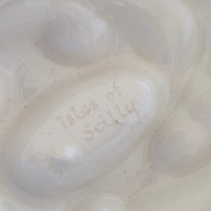 Isles of Scilly Scallop Shell Vase