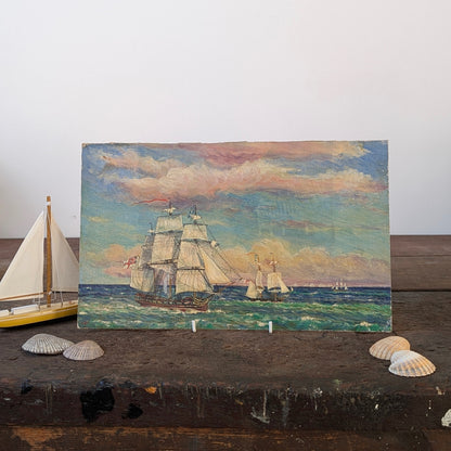 Ship Painting on Board