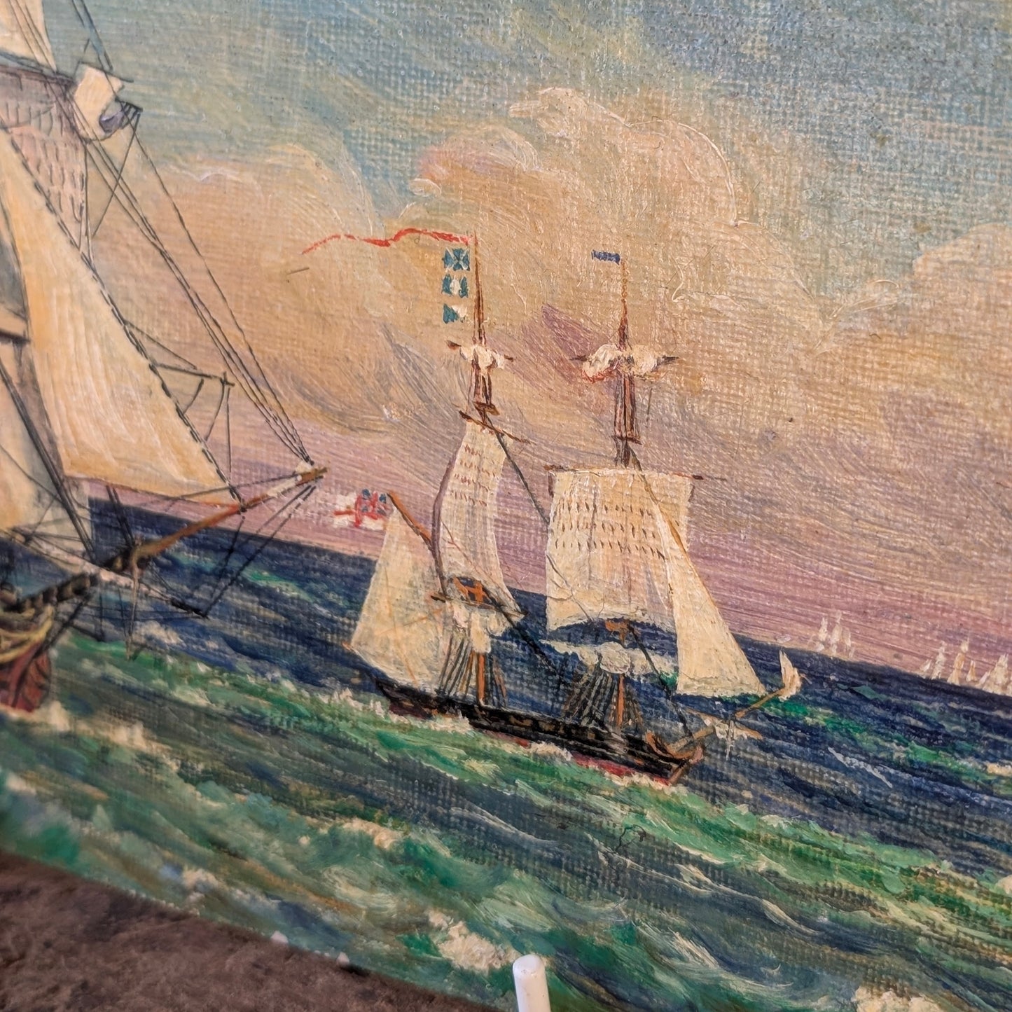Ship Painting on Board