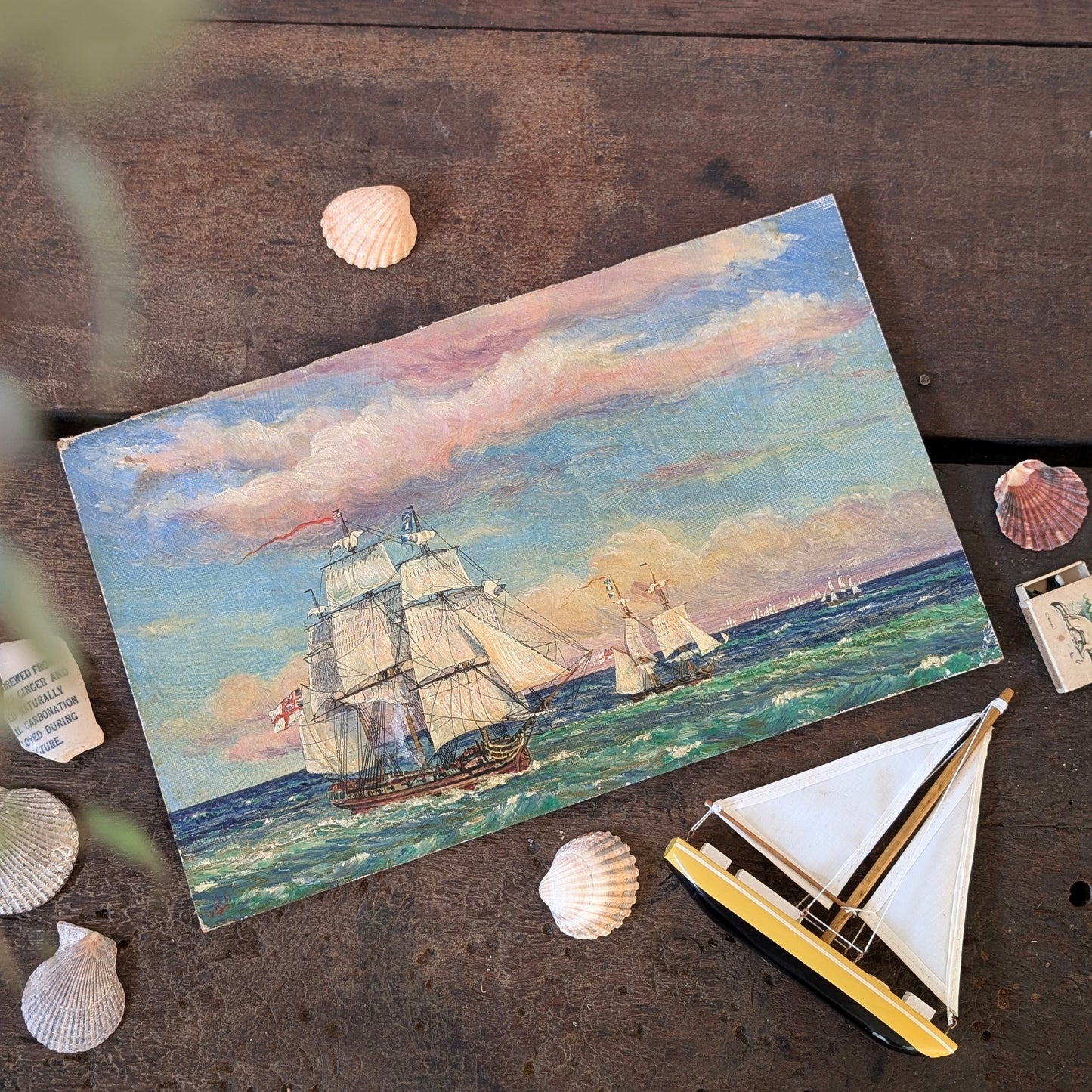 Ship Painting on Board