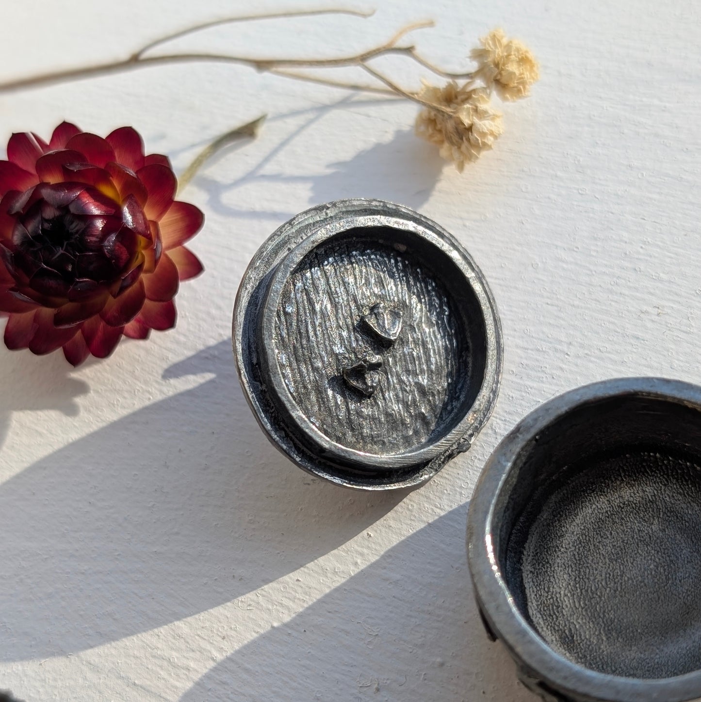 Woodsetton Pewter Duck Keepsake Box