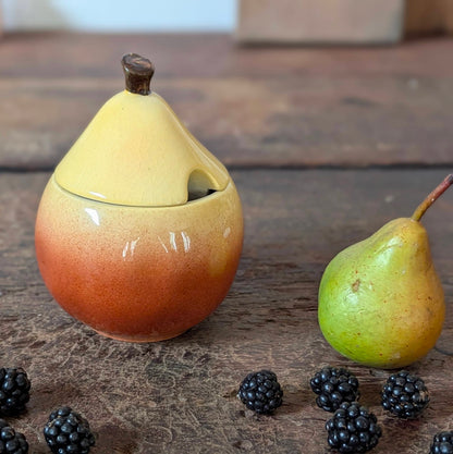 Carlton Ware Pear Shaped Preserve Pot