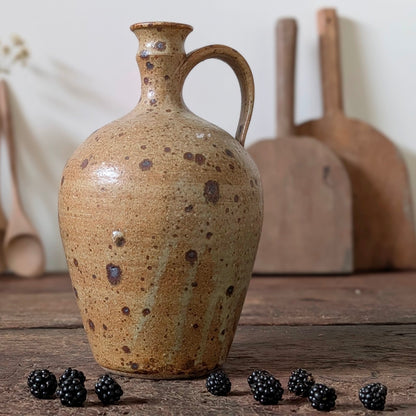 Speckled Studio Pottery Bottle Jug