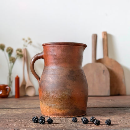 Rustic French Earthenware Jug