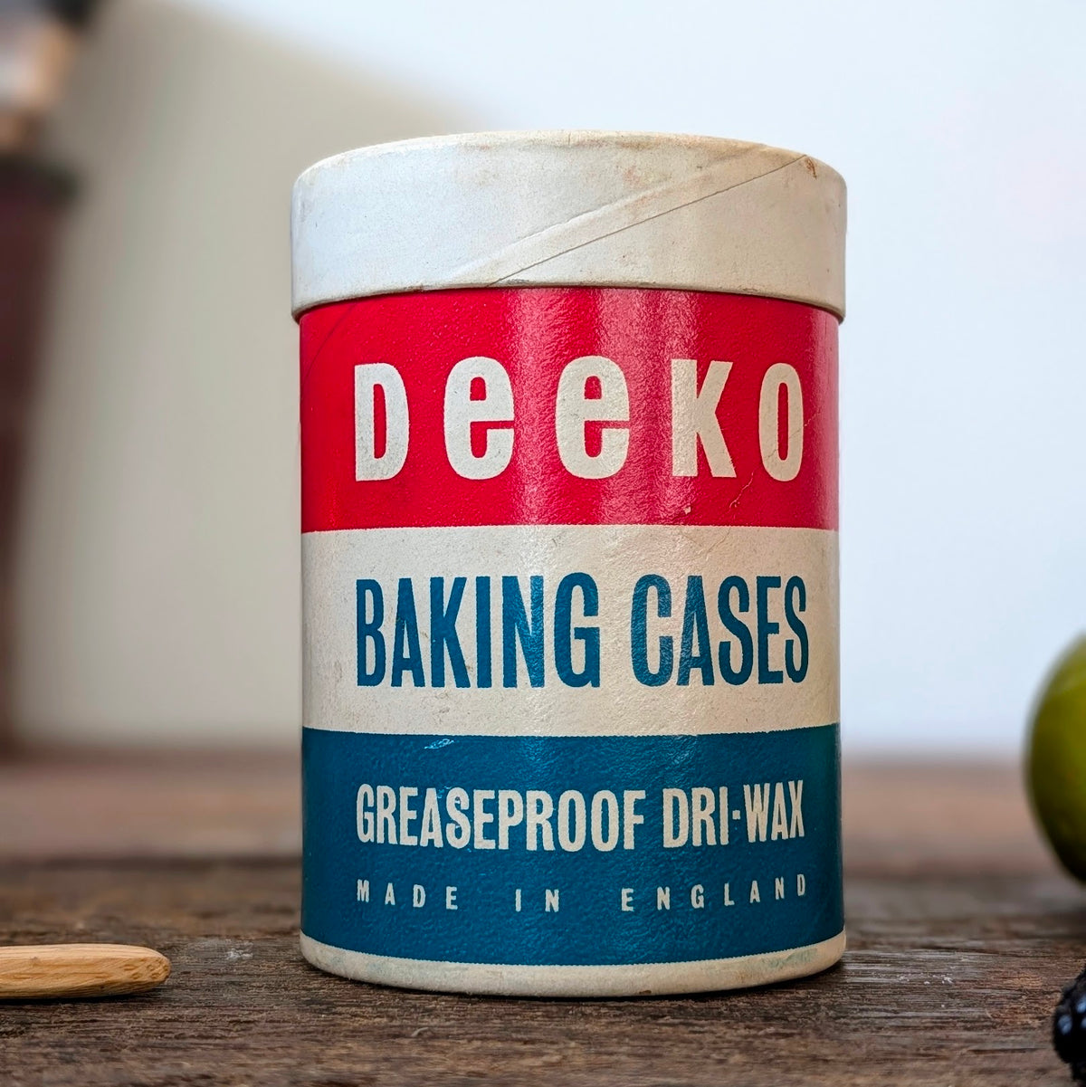 Deeko Baking Cases Cardboard Tube with Original Baking Cases