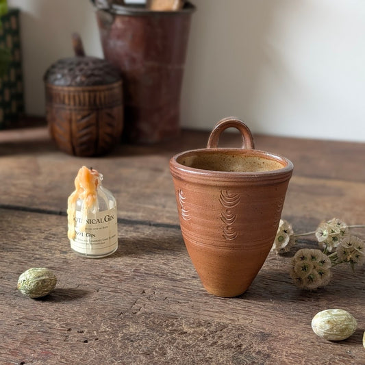 Winchcombe Pottery Terracotta Wall Pocket Vase