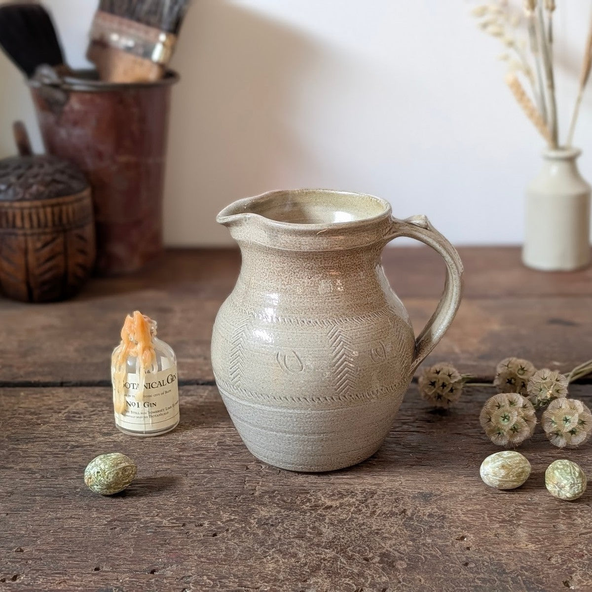 Winchcombe Pottery Cream Stoneware Jug