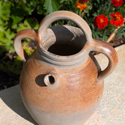 Large French Ceramic Gargoulette