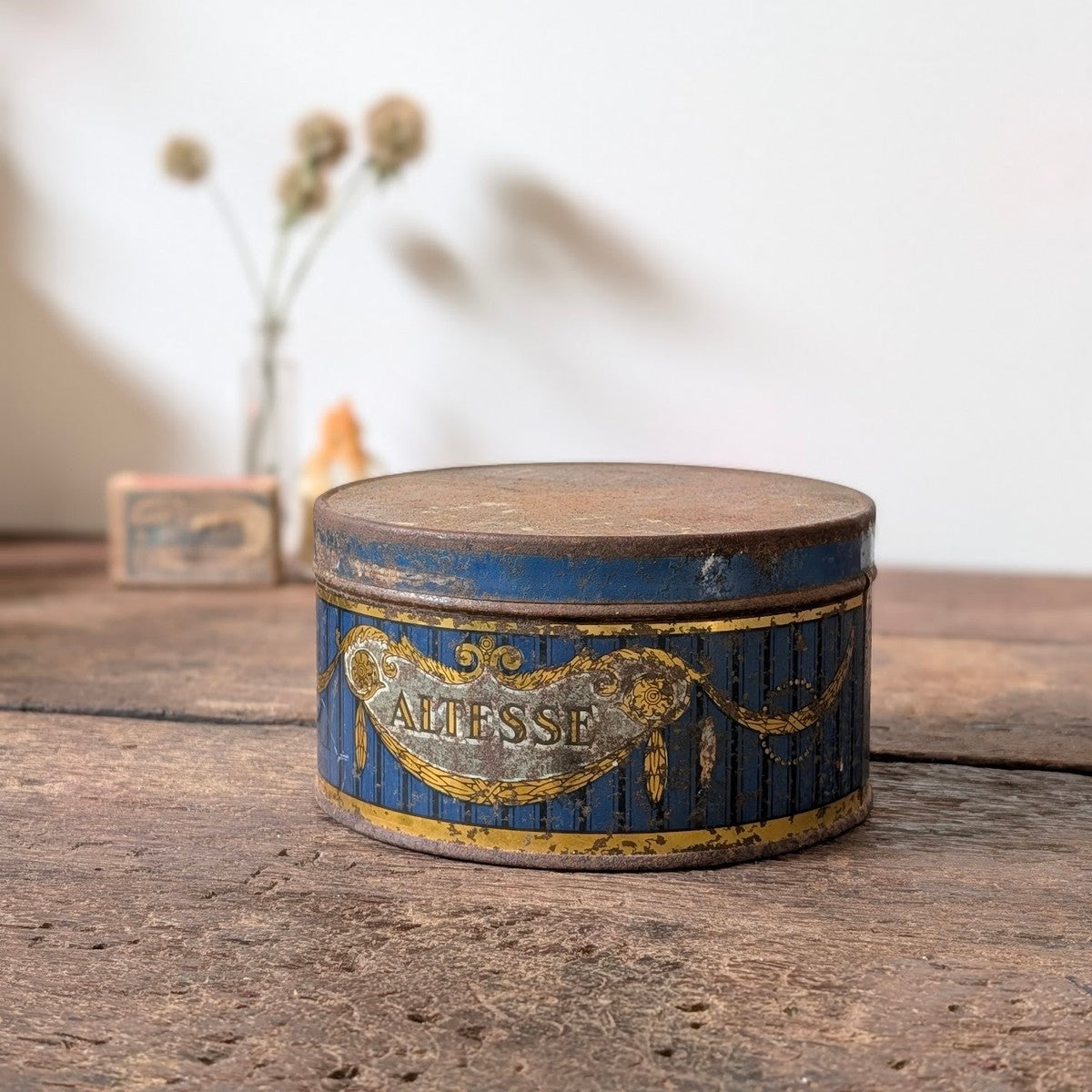 Vintage Altesse Biscuit Tin by Pernot, Dijon