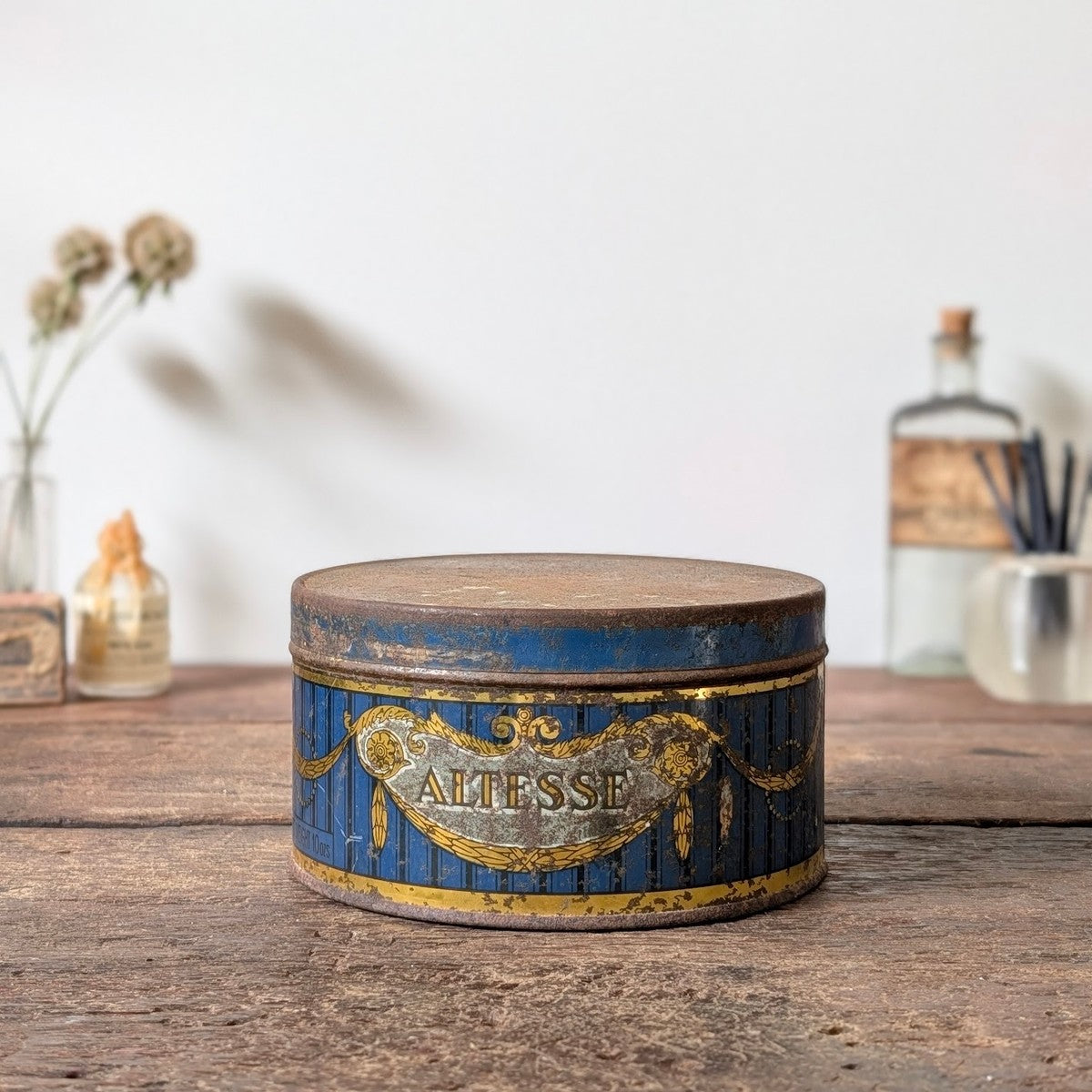 Vintage Altesse Biscuit Tin by Pernot, Dijon