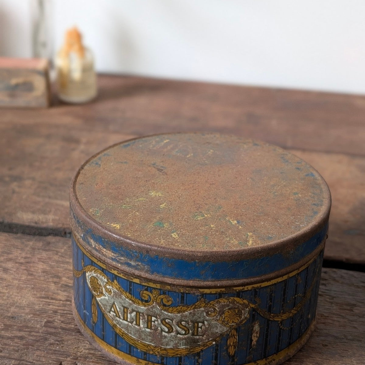 Vintage Altesse Biscuit Tin by Pernot, Dijon