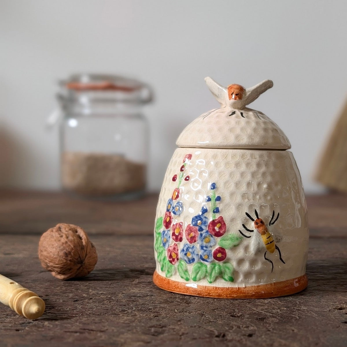 Price & Kensington Ceramic Beehive Honey Pot