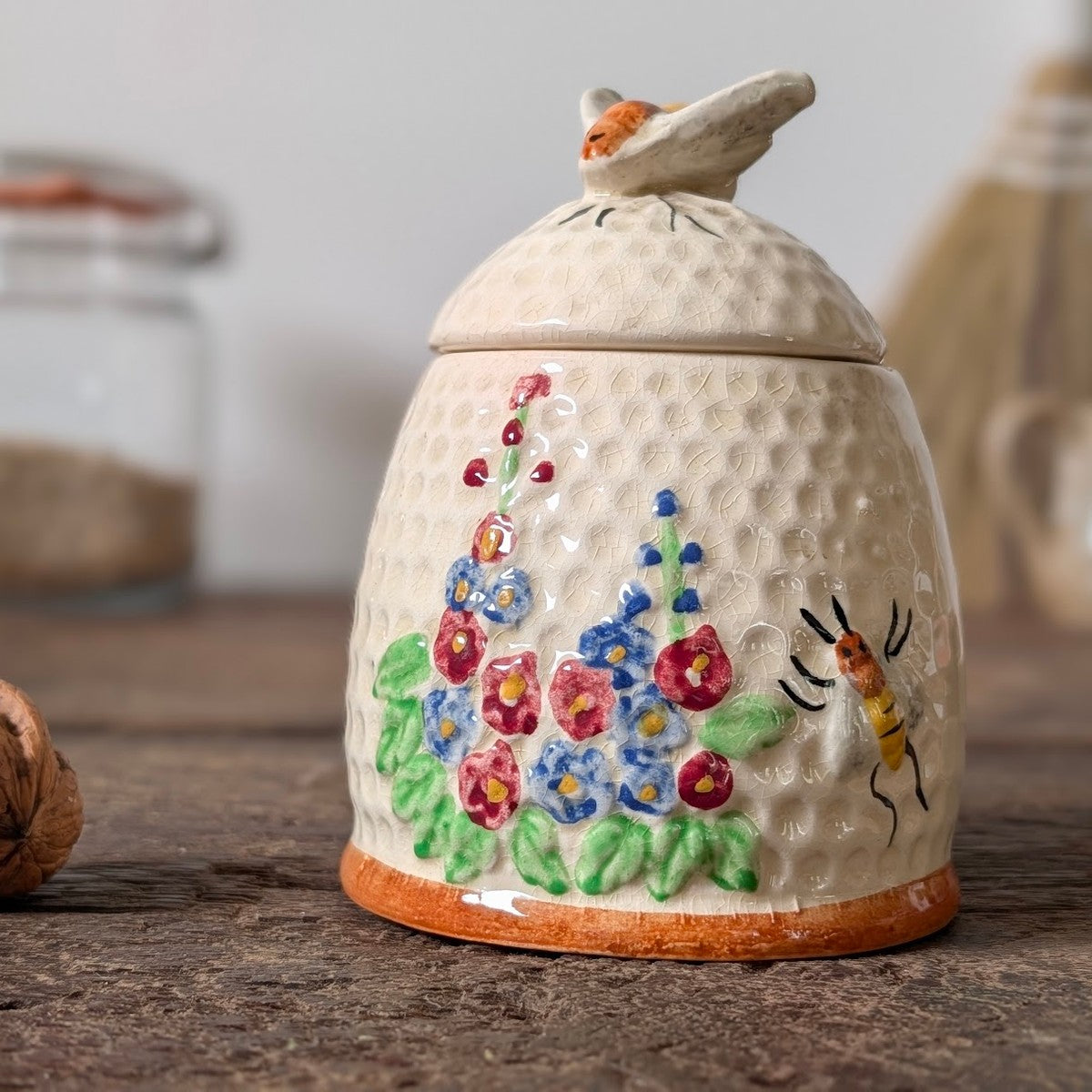 Price & Kensington Ceramic Beehive Honey Pot