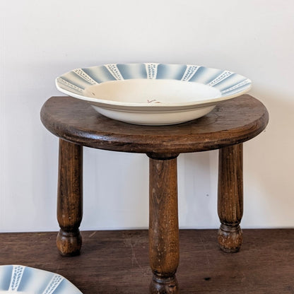 Set of Six Sarreguemines 'Claude' Floral Dish Plates