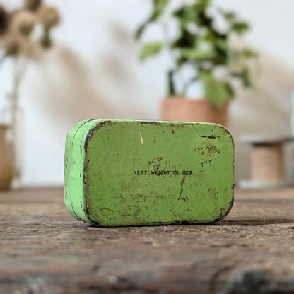 Vintage Moray's “French Fern” Solid Brilliantine Tin