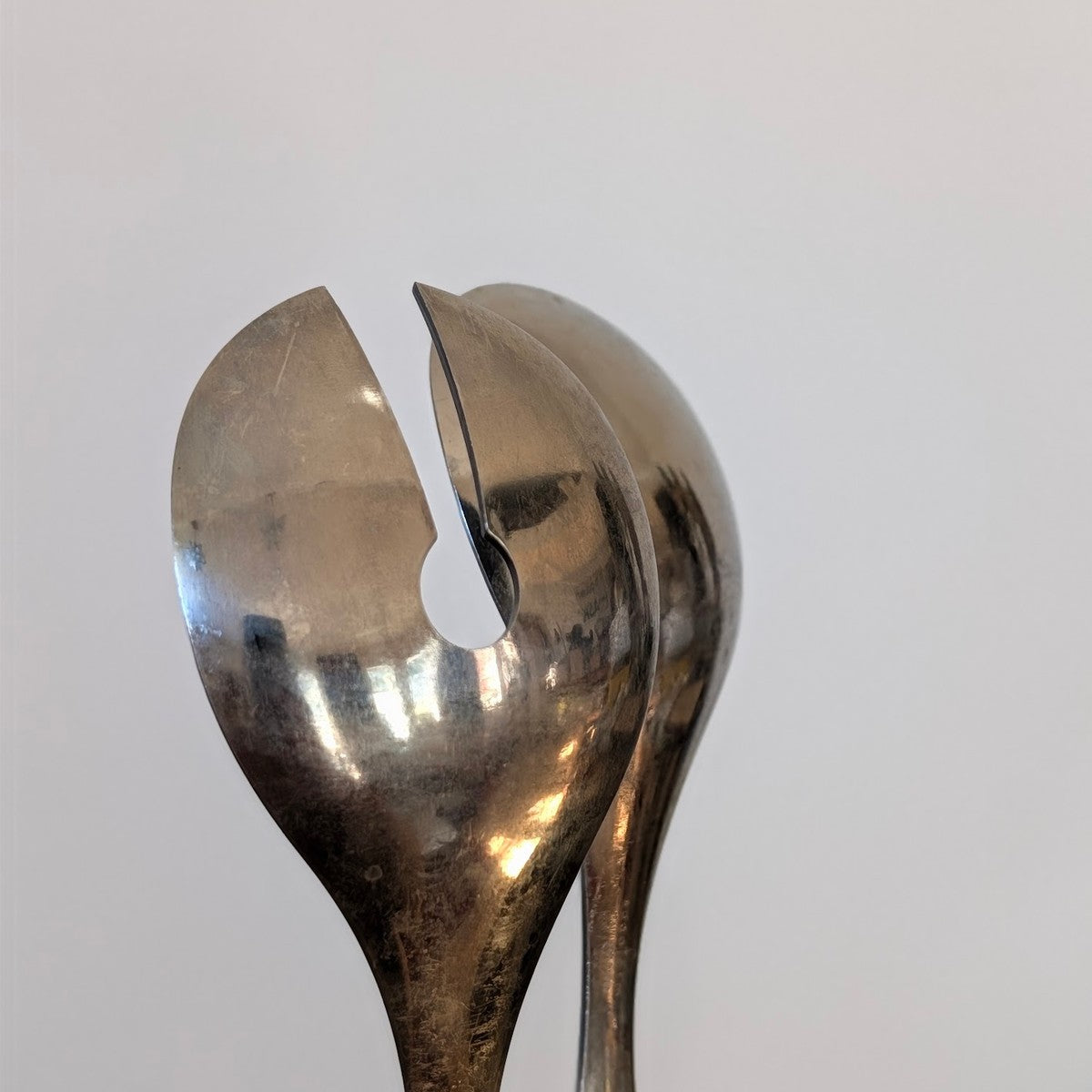Sagaform Salad Servers with Vegetable Handles