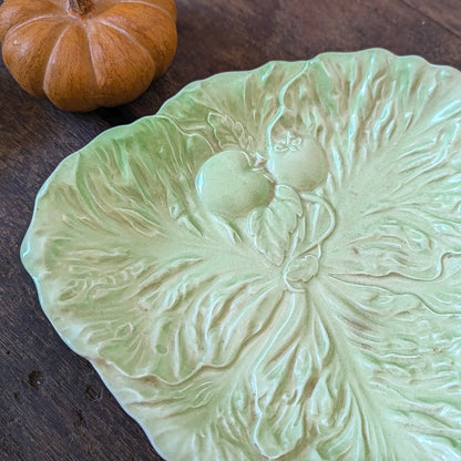 Carlton Ware Pale Green Tomato Leaf Plate
