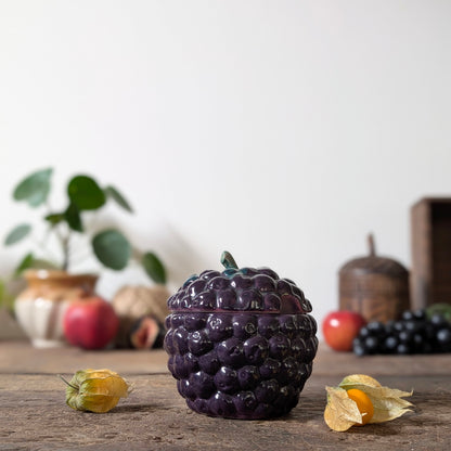Carlton Ware Blackberry Preserve Pot