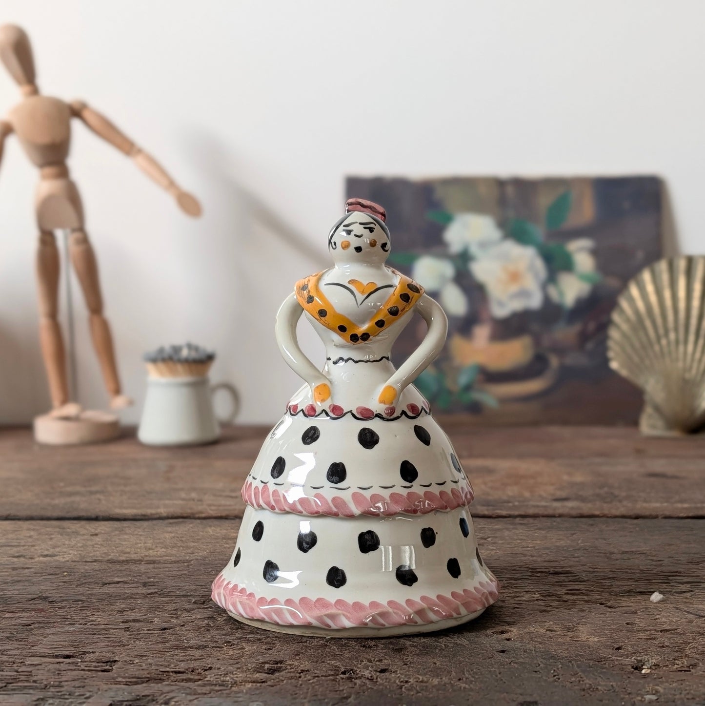 Spanish Fraile P.A.R. Ceramic Bell