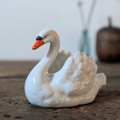 Gerold Porzellan Bavaria Swan Vase