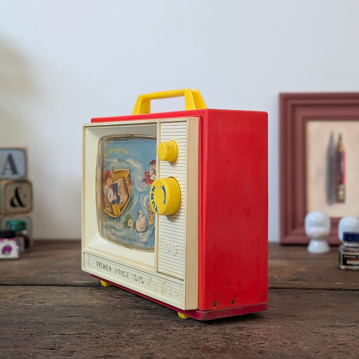 1960s Fisher-Price Music Box TV