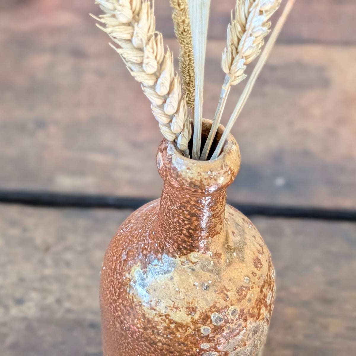 Weathered Stoneware Bottle