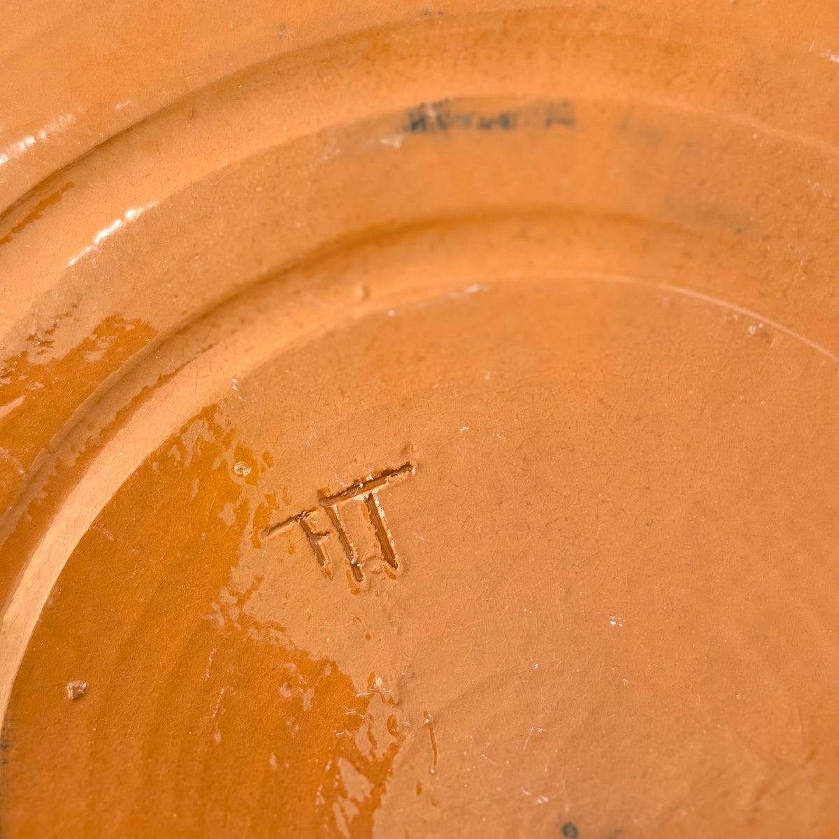 Studio Pottery Hand-Painted Bird Motif Fruit Bowl