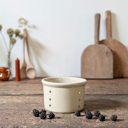 Vintage Stoneware Cheese Mould/Draining Pot