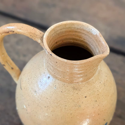 Rounded French Stoneware Jug