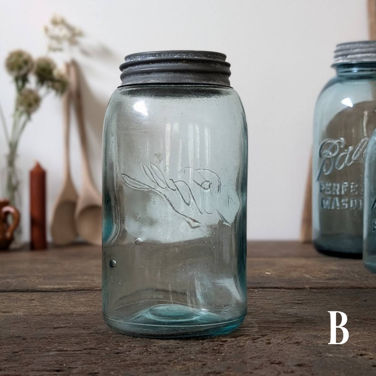 Ball Perfect Mason Jars with Zinc Lids (Sold Individually)