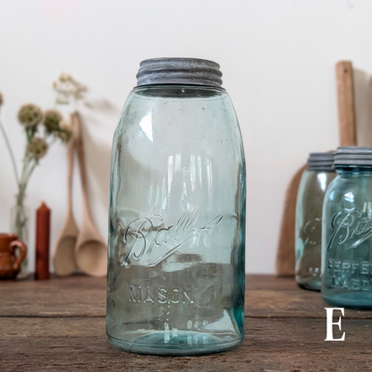 Ball Perfect Mason Jars with Zinc Lids (Sold Individually)