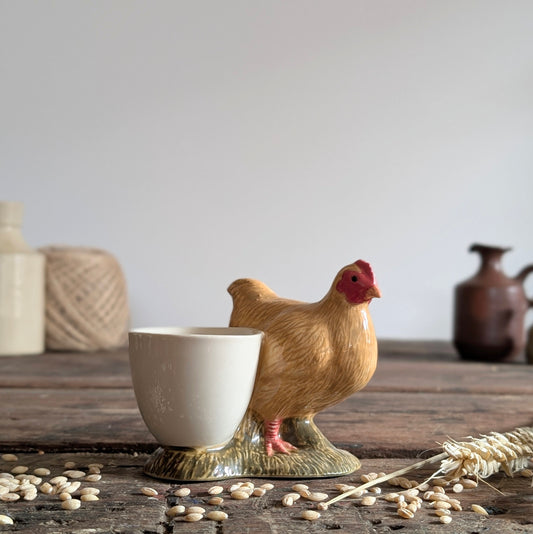 Quail Ceramics Hen Egg Cup - Mustard