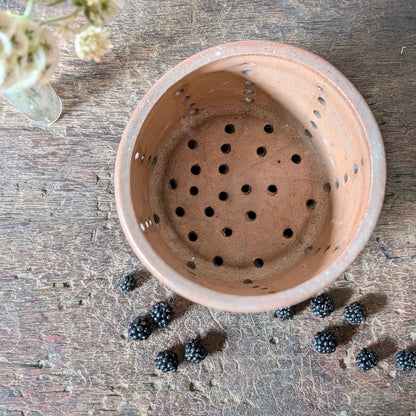 Medium Terracotta Cheese Mould/Curd Drainer