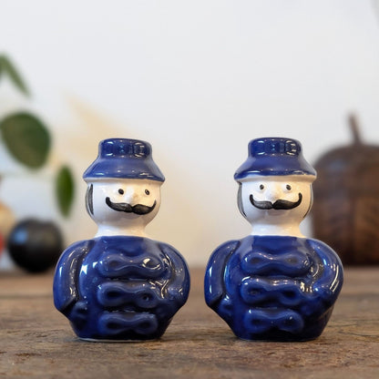 Vintage Policeman Candleholders