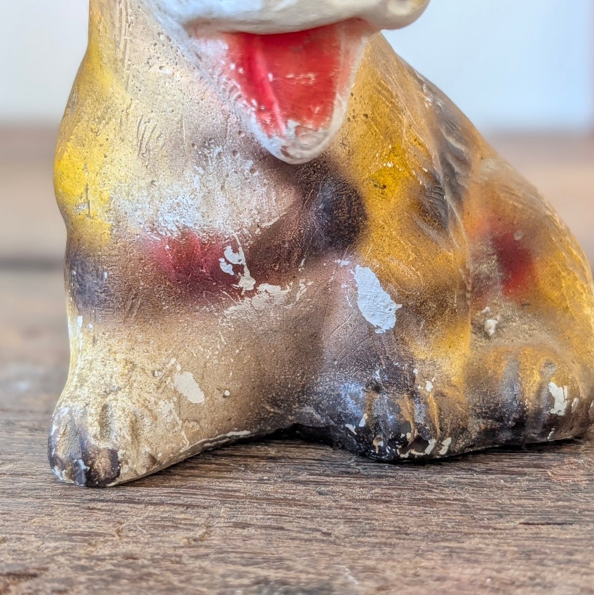 Carnival Chalkware Terrier Dog Money Box