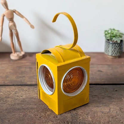 Chalwyn Yellow Parrafin Railway/Road Lamp