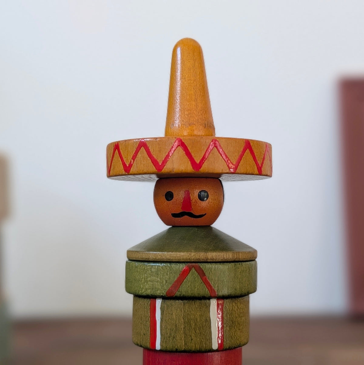 Czech Wooden Stacking Toy