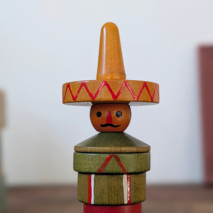 Czech Wooden Stacking Toy