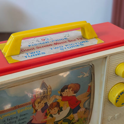 1960s Fisher-Price Music Box TV