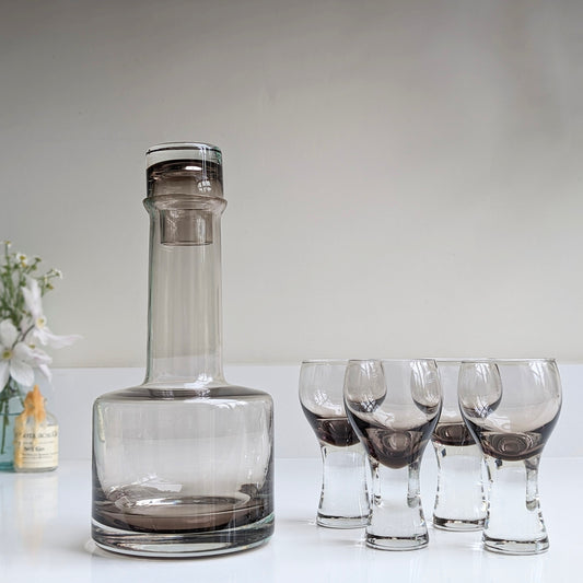 Caithness Glass Morven Decanter and Glasses