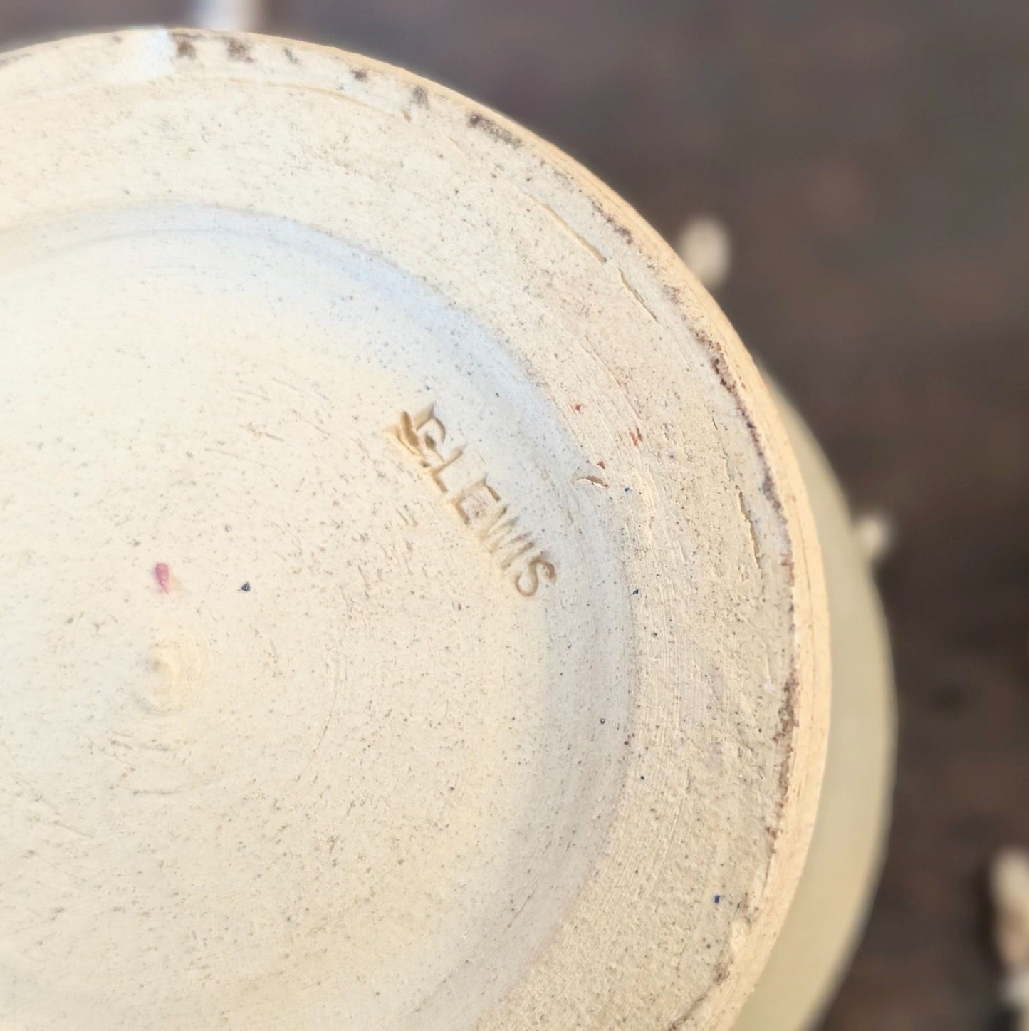 D Lewis Studio Pottery Crock/Vase/Pot