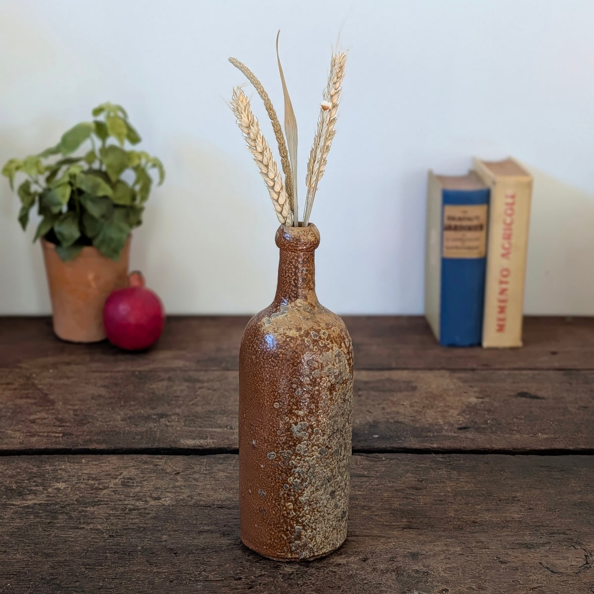 Weathered Stoneware Bottle