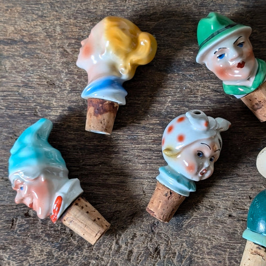 German Porcelain Ceramic Bottle Stoppers (4 Designs Available)
