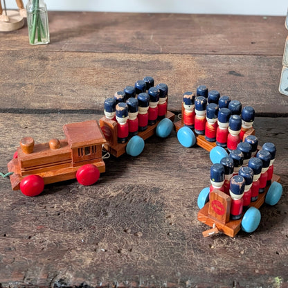 Lilian Vernon Wooden Mathematics Train