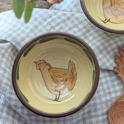 Pair of Farmhouse Chicken Bowls