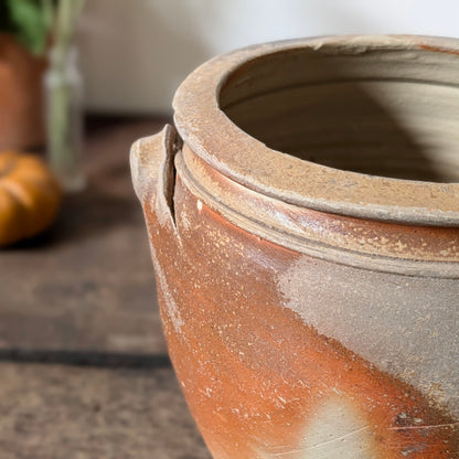 French Confit Pot with Swirl Glaze