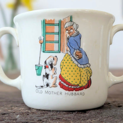 Old Mother Hubbard Vintage Nursery Cup