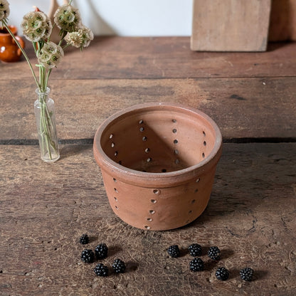 Medium Terracotta Cheese Mould/Curd Drainer