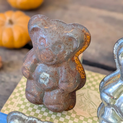 Set of Four Teddy Bear Moulds