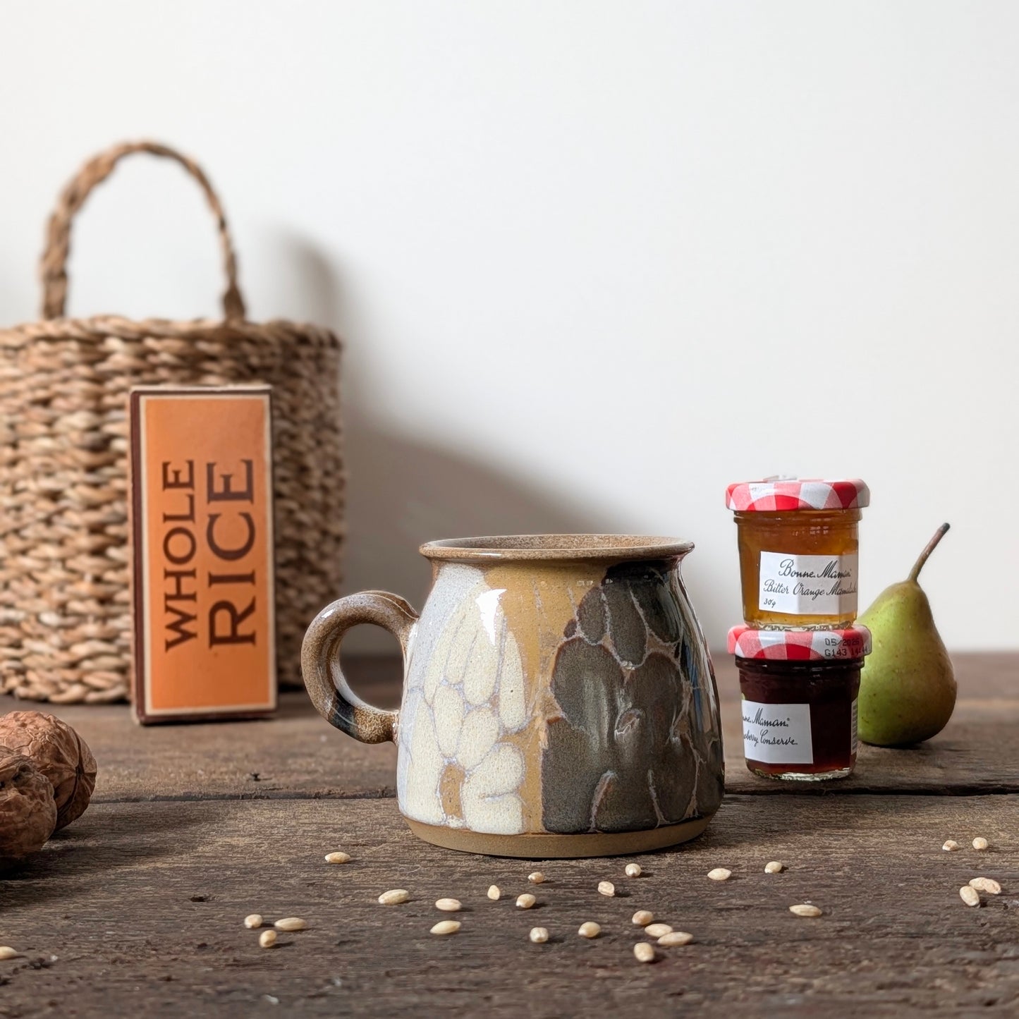 Flower Design Studio Pottery Mug